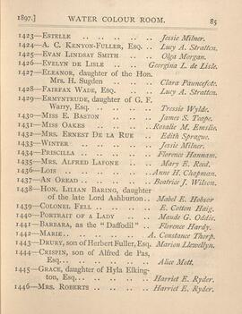 The exhibition of the Royal Academy of Arts 91