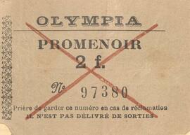 Olympia ticket