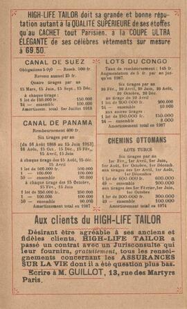 Διαφημιστικό φυλλάδιο “Utile dulci, petit mémento de poche” 23