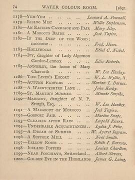 The exhibition of the Royal Academy of Arts 80