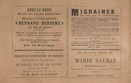 Le photo-programme, Revue Illustrée des théâtres 04