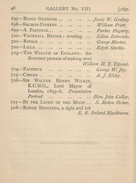 The exhibition of the Royal Academy of Arts 50