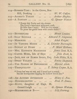 The exhibition of the Royal Academy of Arts 16