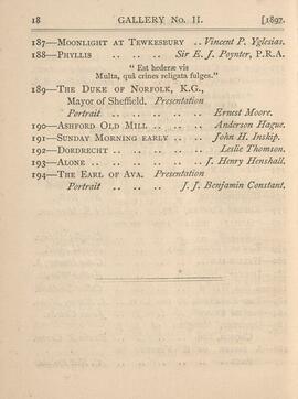 The exhibition of the Royal Academy of Arts 20