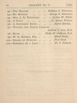 The exhibition of the Royal Academy of Arts 14