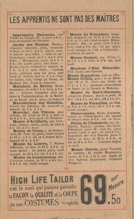 Διαφημιστικό φυλλάδιο “Utile dulci, petit mémento de poche” 06