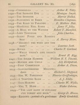 The exhibition of the Royal Academy of Arts 72