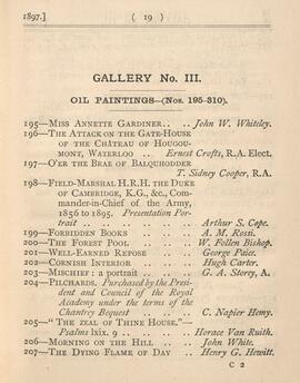 The exhibition of the Royal Academy of Arts 21