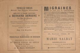 Le photo-programme, Revue Illustrée des théâtres 04